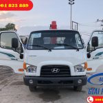 Xe tải Hyundai 110S 7 Tấn Gắn Cẩu UNIC UR-V344 3 Tấn 4 Khúc